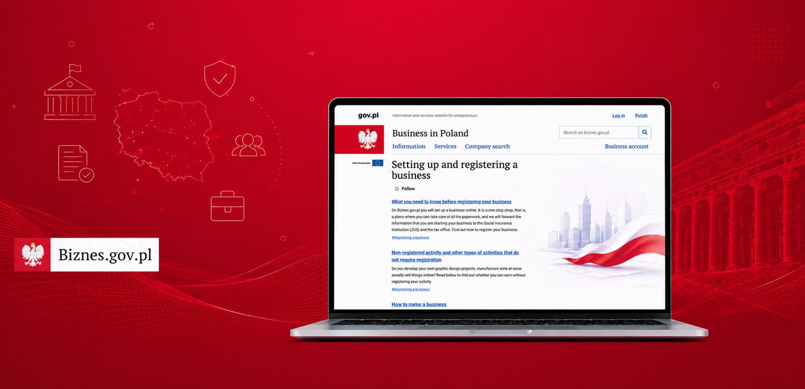 Podgląd projektu Biznes.gov.pl